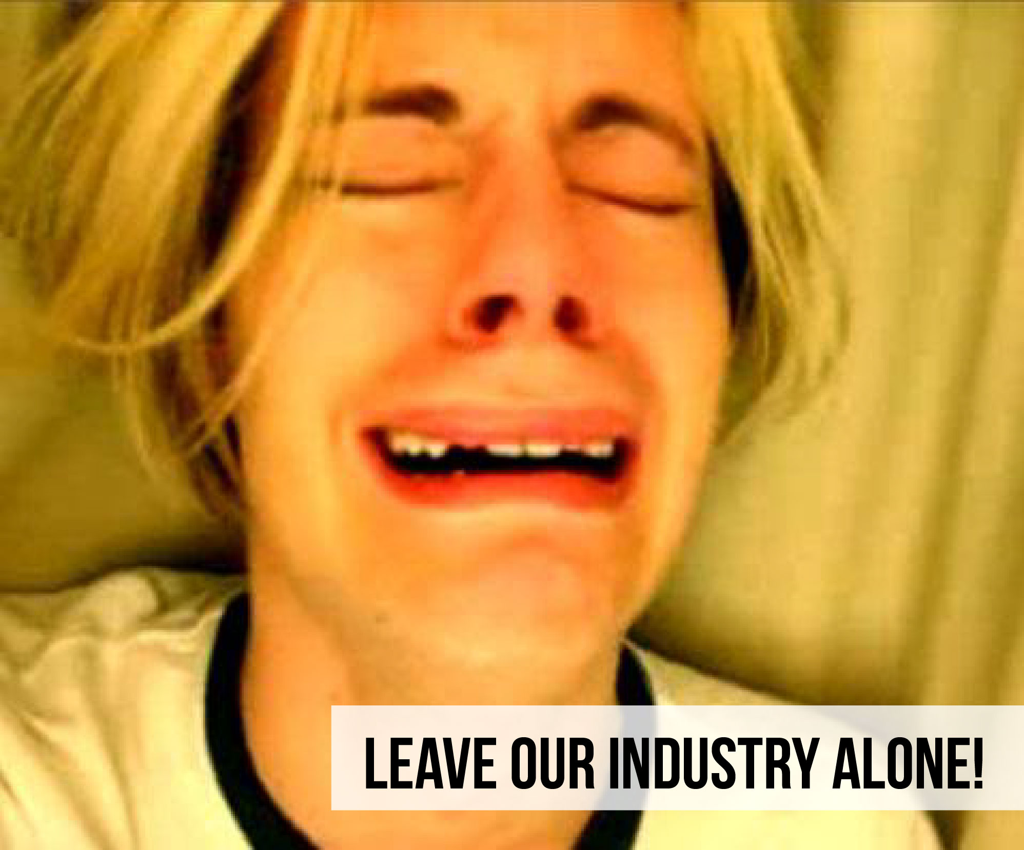 Leave our industry alone