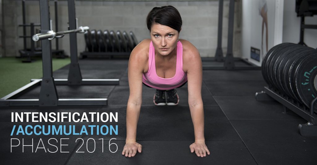 Intensification Accumulation Phase 2016