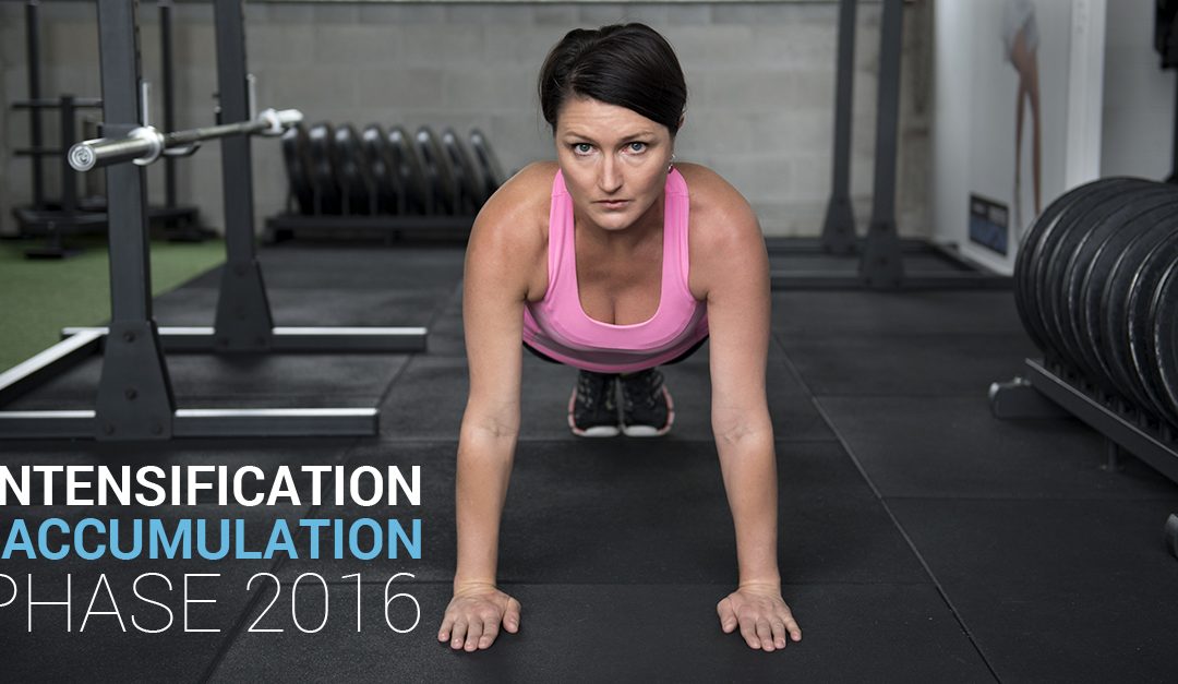 Accumulation Intensification Phase 2016