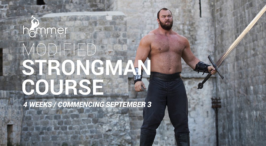 Modified Strongman Course