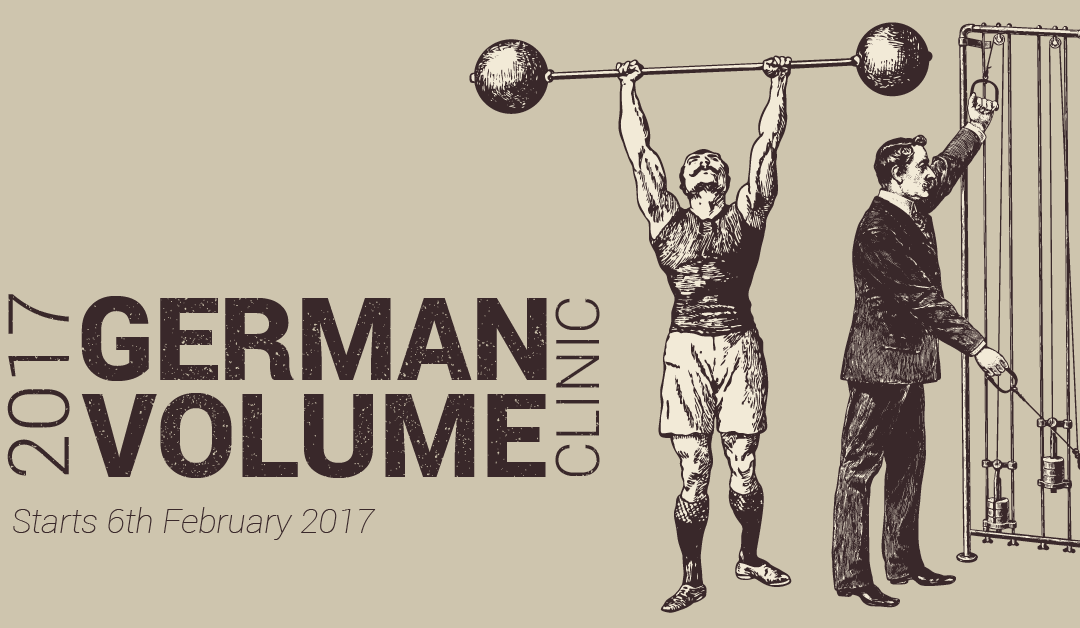 German Volume Training Clinic 2017
