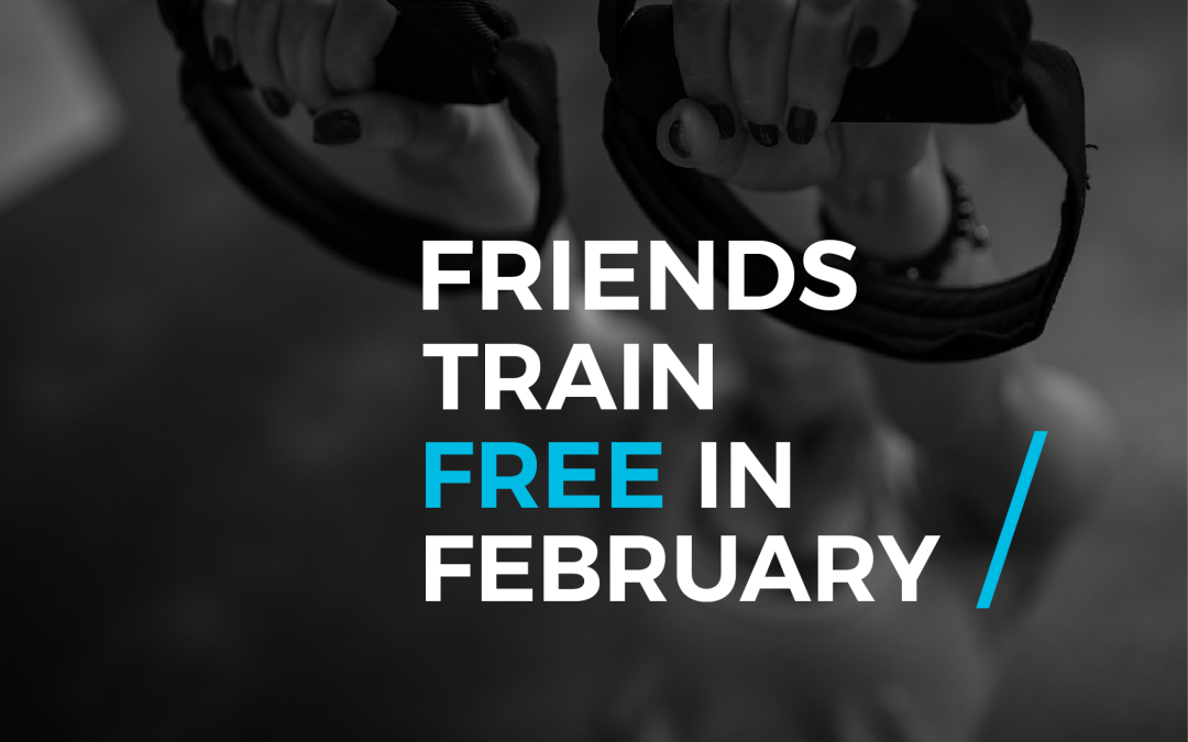 Friends Train Free in February