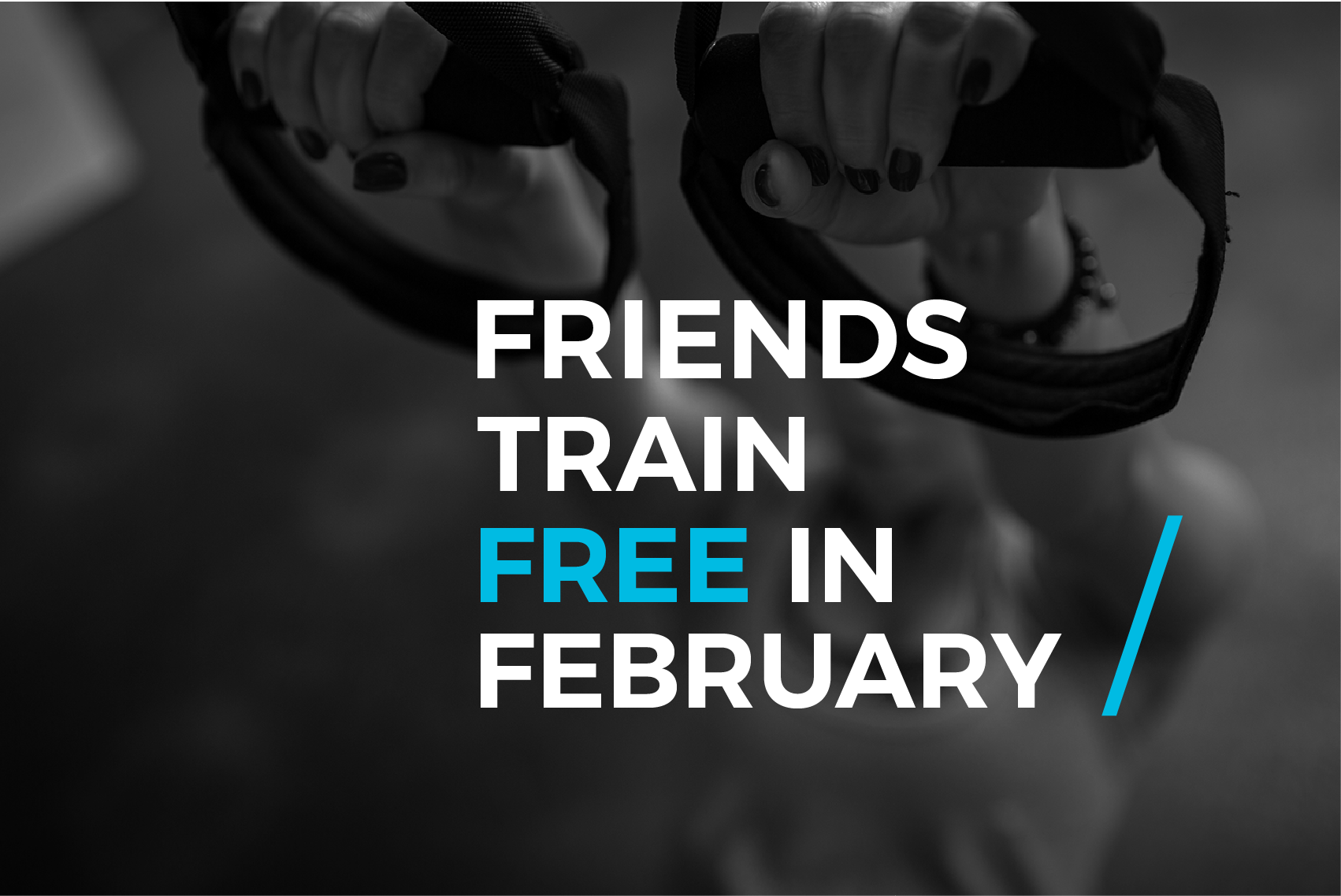 Friends Train Free in February